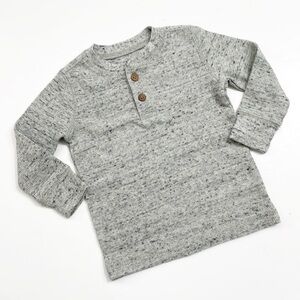 Jumping Beans baby boys gray long sleeve top